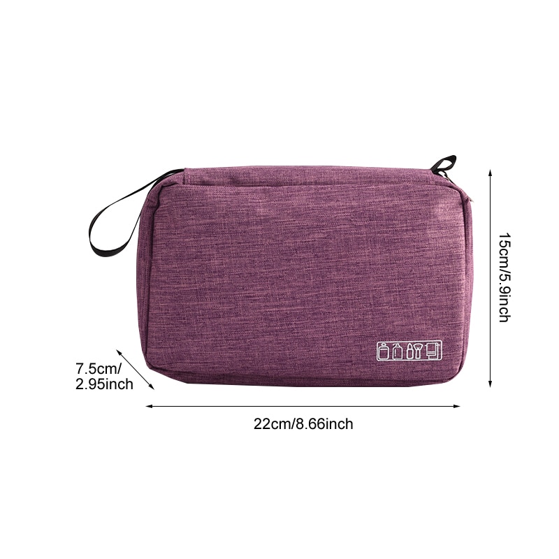 Women Men Travel Hanging Cosmetic Bag Makeup Necessary Toiletry Wash Organizer Beauty Vanity Make Up Pouch Luggage Accessories