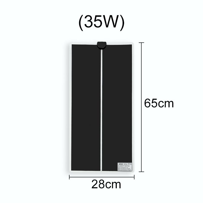 Tapete de aquecimento para répteis, para animais de estimação, controlador de temperatura ajustável, acessórios de répteis, esteira de calor de fazenda, 5-35w: 35W
