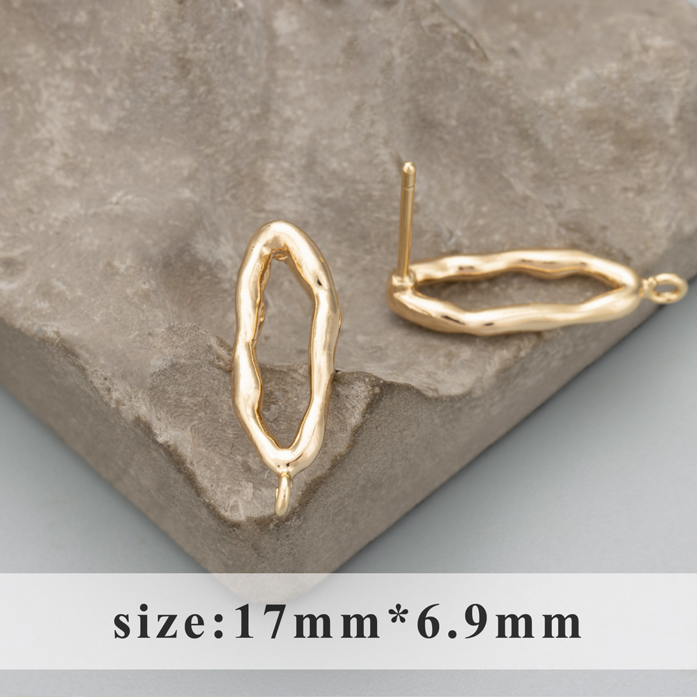 GUFEATHER MD59, accesorios de joyería, sin níquel, chapado en rodio de oro de 18 k, cobre, hecho a mano, fabricación de joyas, pendientes diy, 6 unids/lote: Gris