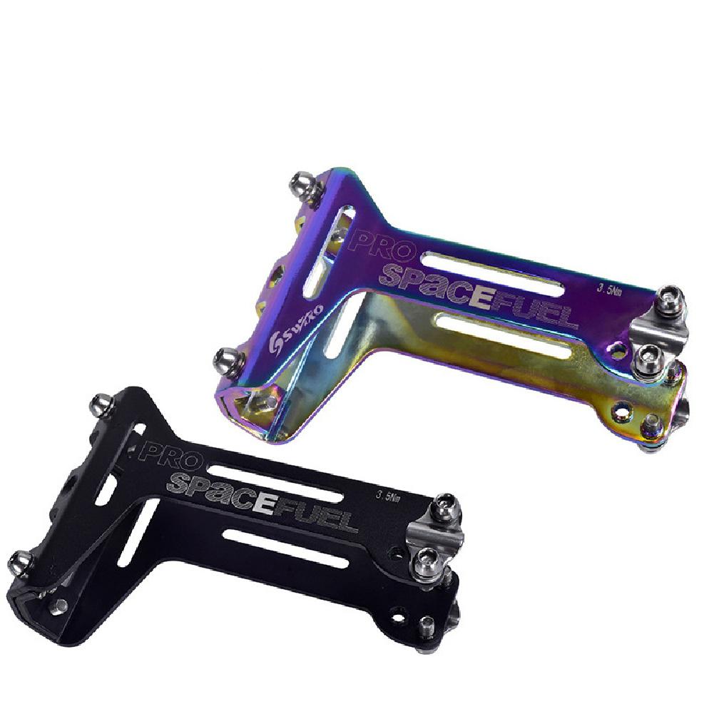 Double Bottle Cage Bottle Cage Installed Behind The Bicycle Saddle Bicycle Seat Cage Can Install CO2 Gas Cylinder Bicycle Saddle