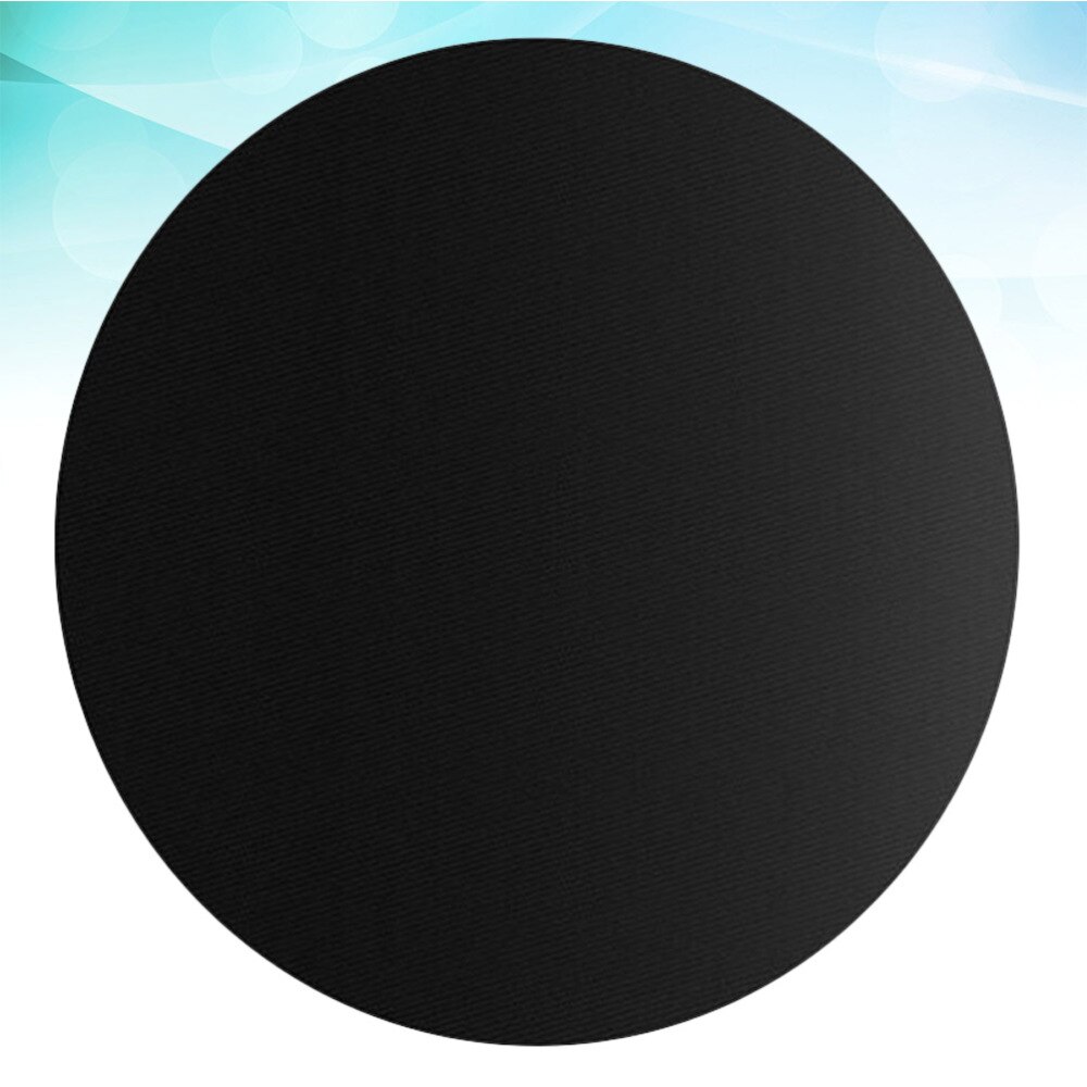 2pcs BBQ Grill Mat Nonstick Reusable Round Barbecue Mat Circle Cooking Oil Pad Black Round Mat PTFE Barbecue Mat BBQ Supplies