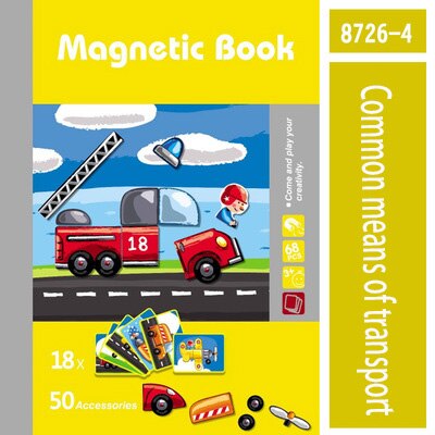 Montessori bildung kinder papier pädagogisches spielzeug baby frühe bildung magnetische puzzle spielzeug: 09