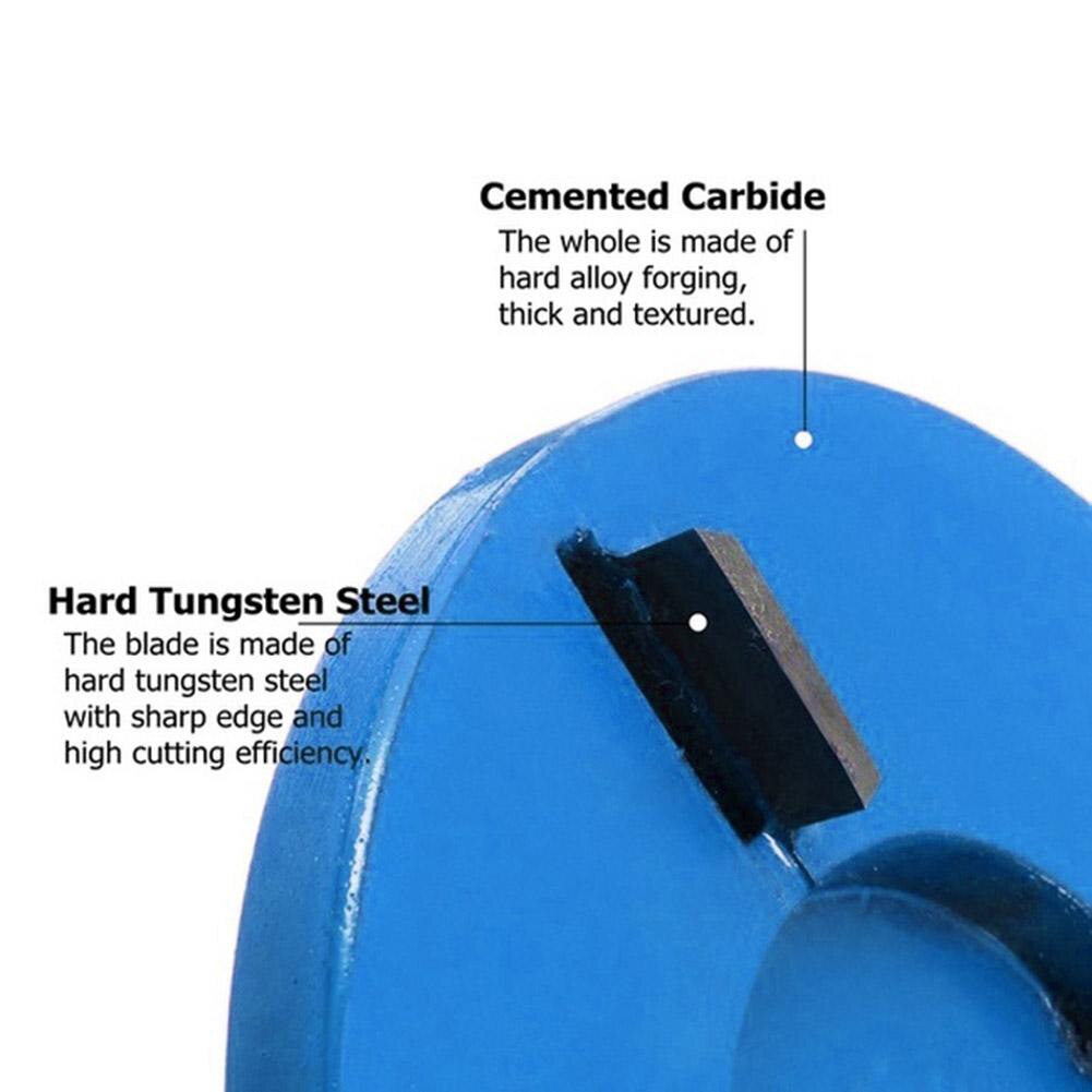 16mm Alésage Fraise 3 Lames Bois Façonnage Disque Puissance Bois Disque À Découper L&#39;ouverture Meuleuse D&#39;angle Fixation Outils de Menuiserie