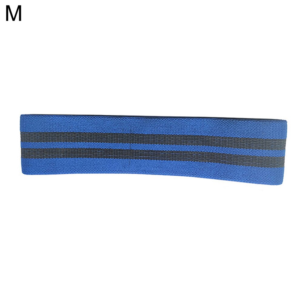 Cercle de hanche profond Squat hanche anneau bande élastique Fitness bande de caoutchouc femme résistance cercle hommes Yoga sport Tension ceinture: Blue M