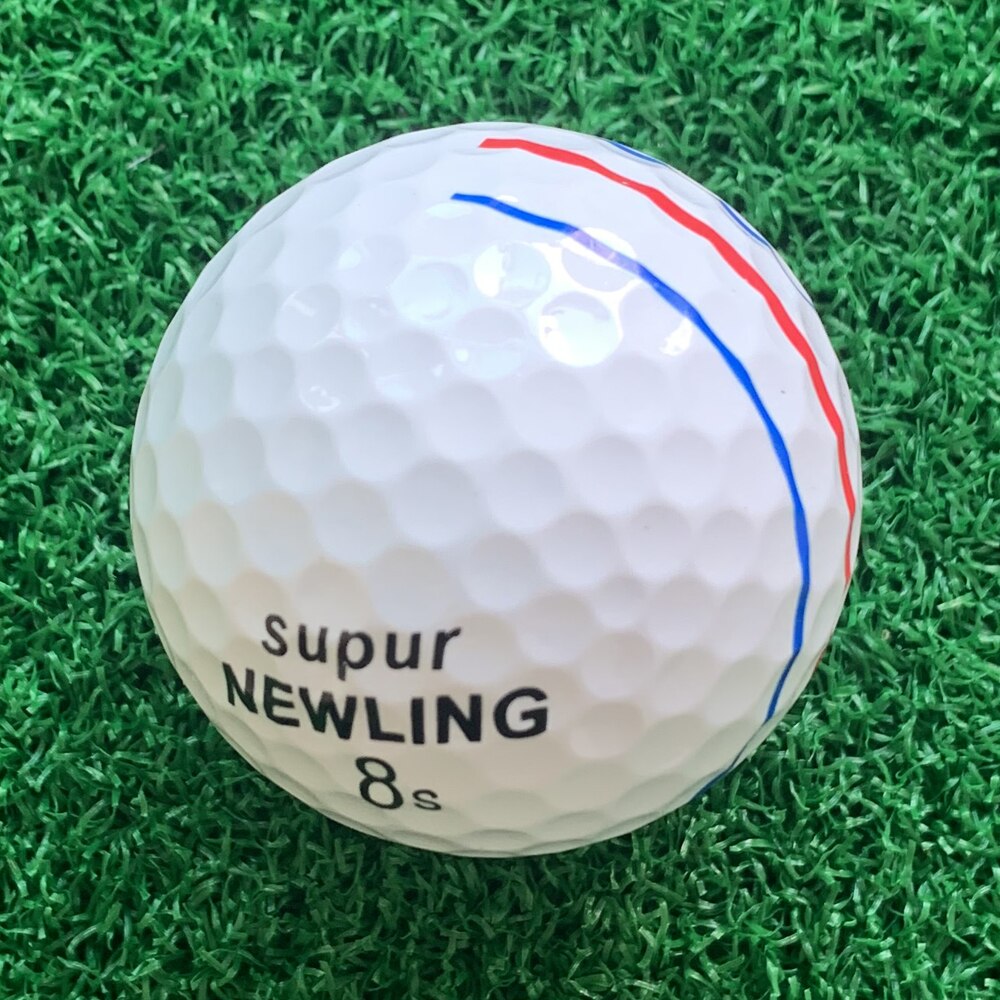 1pc sorters golfbollar boll för golfare barn pojkar flickor 2/3 lager träningsboll baseball, fotboll, amerikansk fotboll: 3 lager spel 3 rader