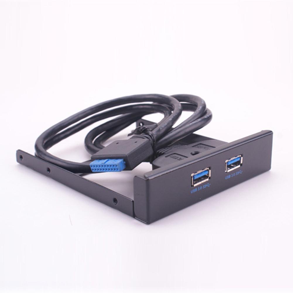 EastVita Desktop PC Front Floppy Drive 19/20 Pin zu USB 3.0 Frontplatte Extender Panel r20