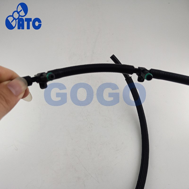 Fuel overflow hose Fuel return Line Pipe Diesel Injector Hose Leak line