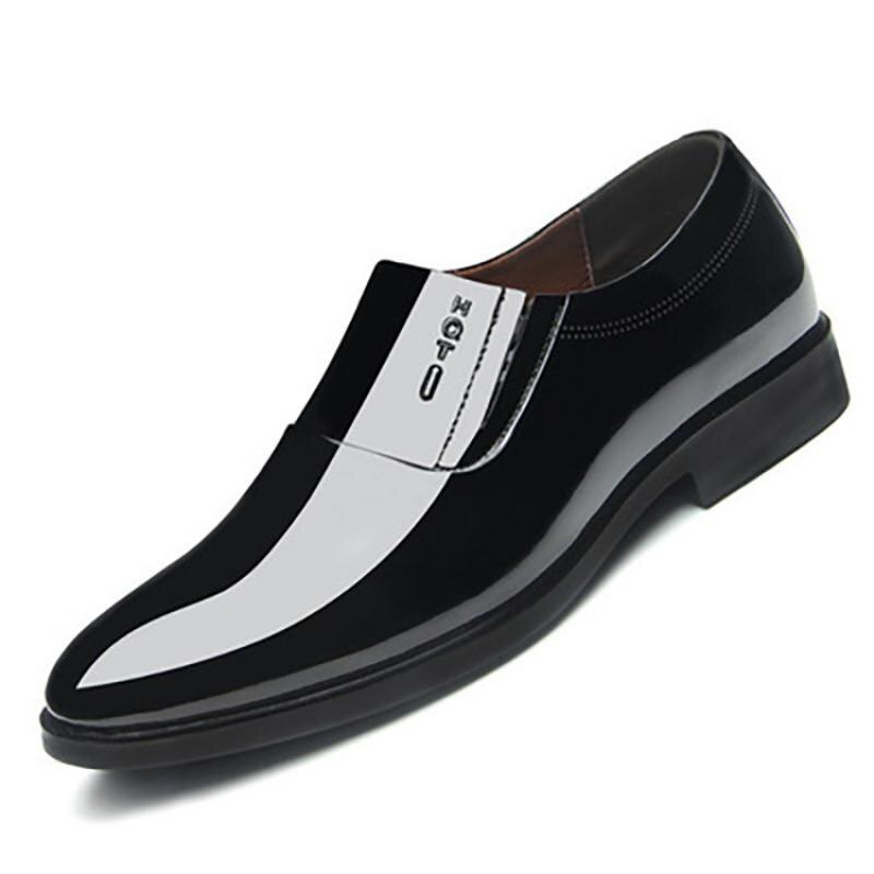 Men's Casual Shoes Moccasins Male Breathable Wear-Resisting Men's Handmade Business Shoes Slip-On Male Driving Shoes