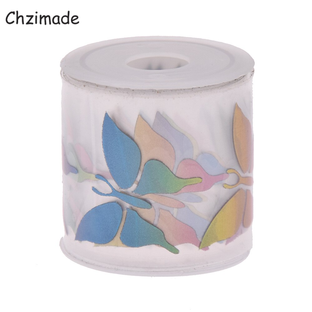 Chzimade 8 sztuk/partia kolorowe serca naklejki odblaskowe taśmój przenikania ciepła winylu film na ubrania DIY żelazko na akcesoria robić szycia: Style5