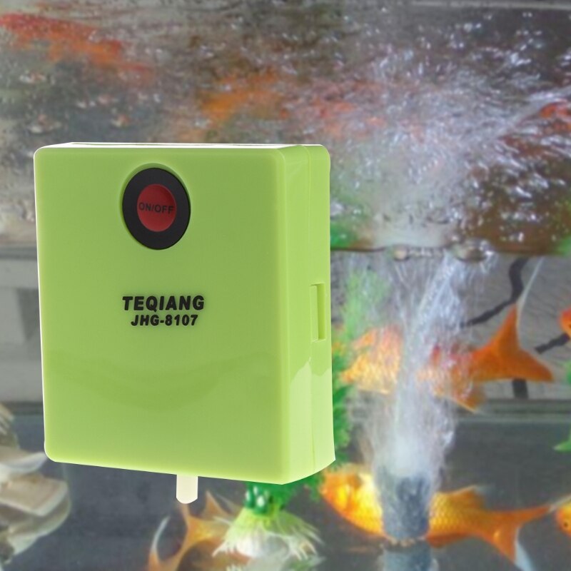 Aquarium Droge Batterij Operated Fish Tank Luchtpomp Beluchter Zuurstof Met Lucht Steen