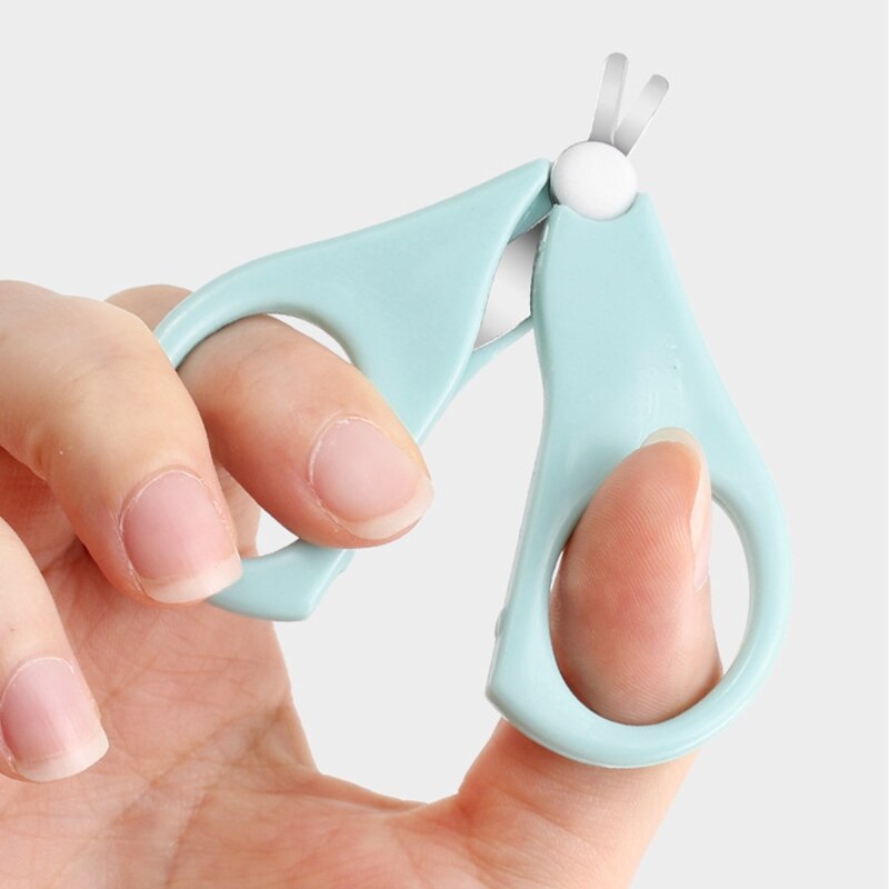 Segurança do bebê prego clipper dedo aparador scissor portátil mini cortador de manicure tesoura do prego do bebê ferramenta cuidados com as unhas