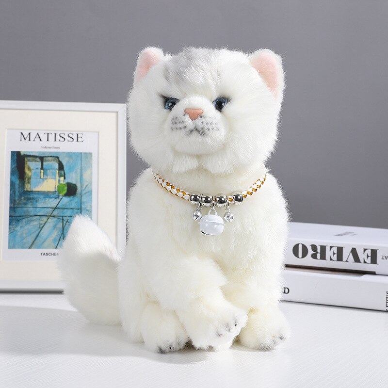 2 Stks/set Leuke Katten Halsbanden Met Hanger Verstelbare Veiligheid Kraag Puppy Chihuahua Konijn Ketting Met Bells Huisdieren Accessoires: WHITE