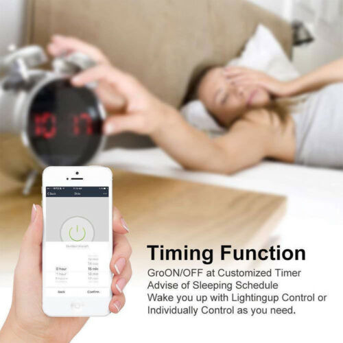 Gu10 wifi pære rgb smart lys smart pære trådløs wifi app fjernbetjening lys smart hjem smart liv til alexa google hjem