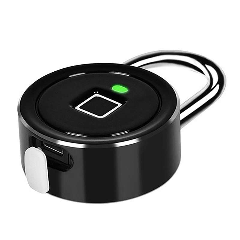 Candado de huella digital con contraseña, candado de huella digital con Bluetooth, candado inteligente para el hogar, candado antirrobo para puerta pequeña
