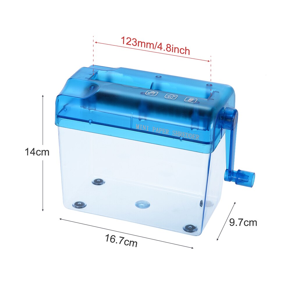 A6 Manual Hand Papier Shredder Document Bestand Handgemaakte Straight Snijmachine Tool Voor School Office Thuisgebruik