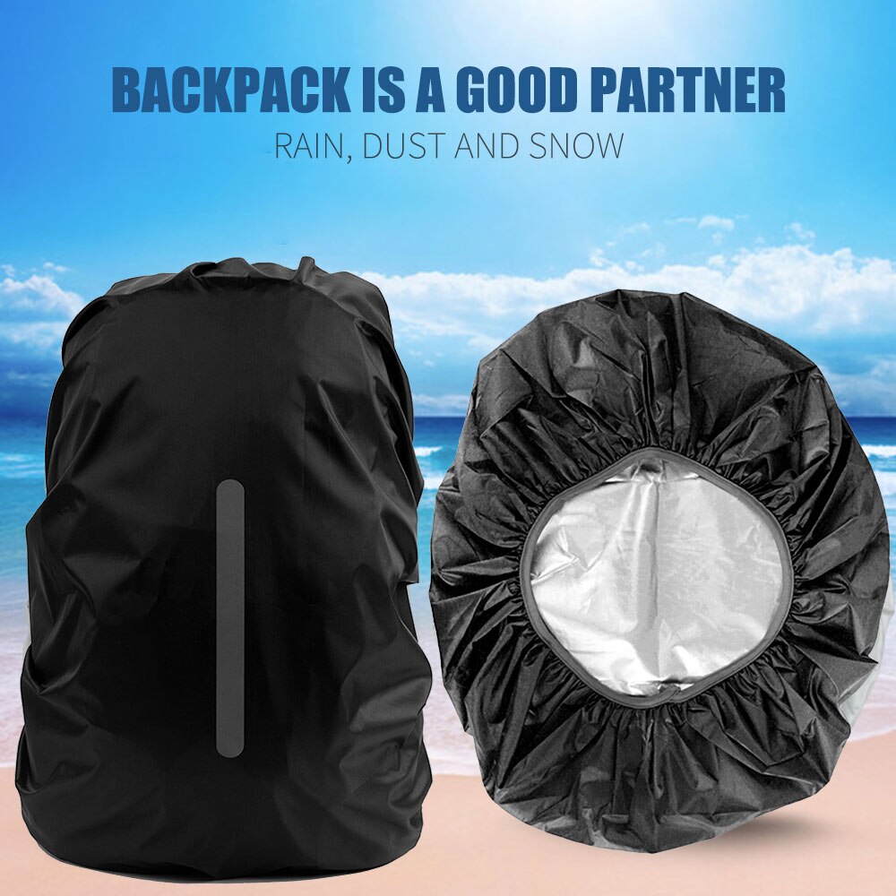 outdoor mountaineering bag backpack foldable waterproof rain cover rain reflective safety for backpack