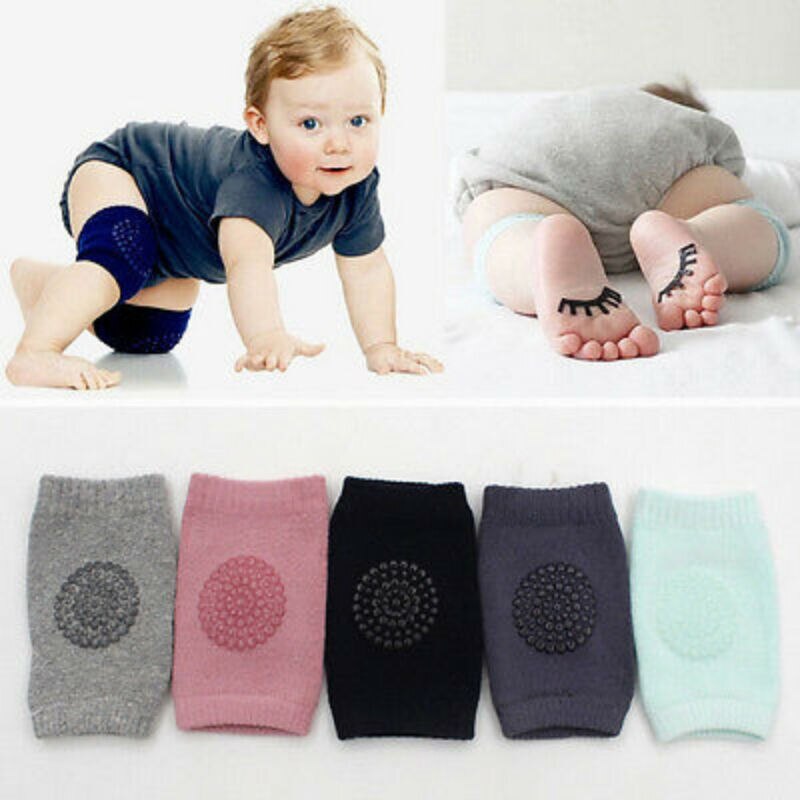 Brand Zuigelingen Veiligheid Anti-slip Elleboog Baby Kruipen Knie Ademend Warmer Protector