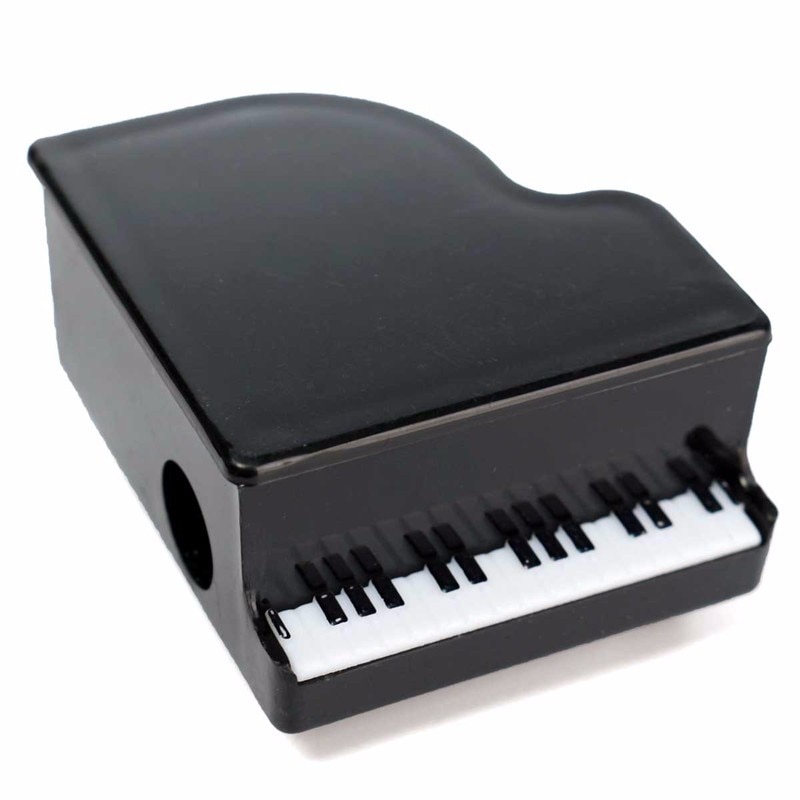 1 stk mærke plastik klaver form små blyantspidsere musik papirvarer til børn børn skoleartikler