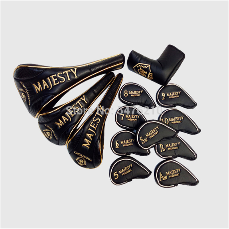 Golf clubs head Cover Maruman Majesty Full set Golf headcover Drivers wood Irons Putter Club headcover