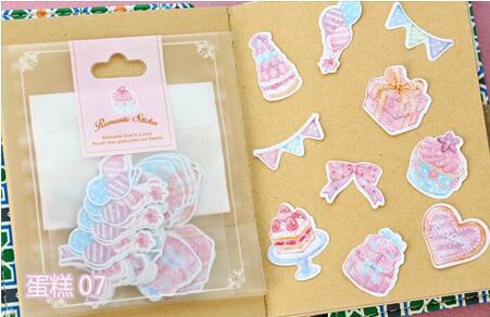 Autocollants décoratifs flocons coeur étoile fleur Scrapbooking, étiquette flocons mignon Kawaii pour Album journal intime, pour élèves de l&#39;école, DIY bricolage, 70 pièces/paquet: 7