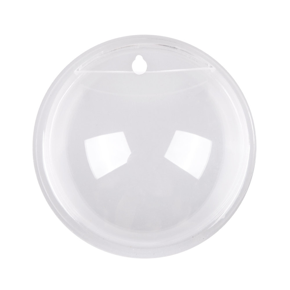 Aquarium Acrylic Plexiglass Fish Bowl Wall Hanging Aquarium Tank Aquatic Pet Products Wall Mount Fish Tank For Betta Fish Tank: Transparent / 23cm