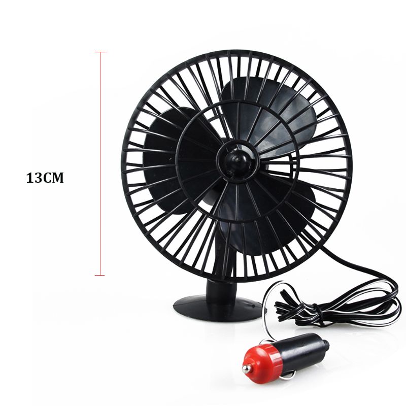 1 Pc Mini 4" DC 12V Suction Cup Auto Car Fan Multifunction Truck Vehicle Cooling Summer Air Fan Cooler Fan