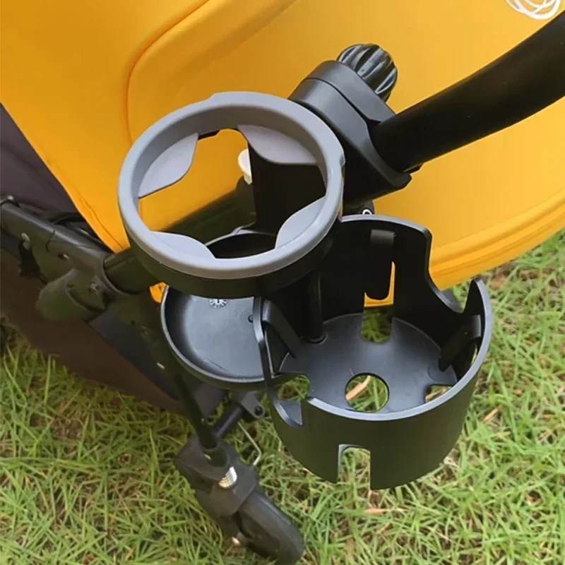 Bekerhouder voor kinderwagen, telefoonhouder, houder voor melkfles, bekerhouder voor 2 bekers, universele kinderwagenaccessoires