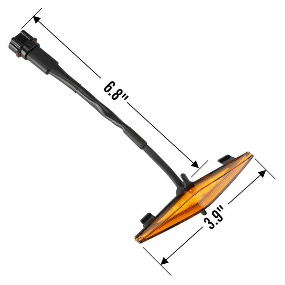 Set Grille LED Lights For Toyota 4Runner TRD Pro Grille Accessories Car