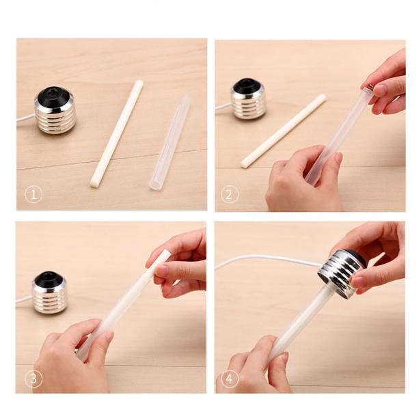 Reed diffuusori setit kostuta abs muovilamppu ilmankostutin kodin aromi led ilmanhajotin puhdistaja sumutin 400ml marraskuu 5