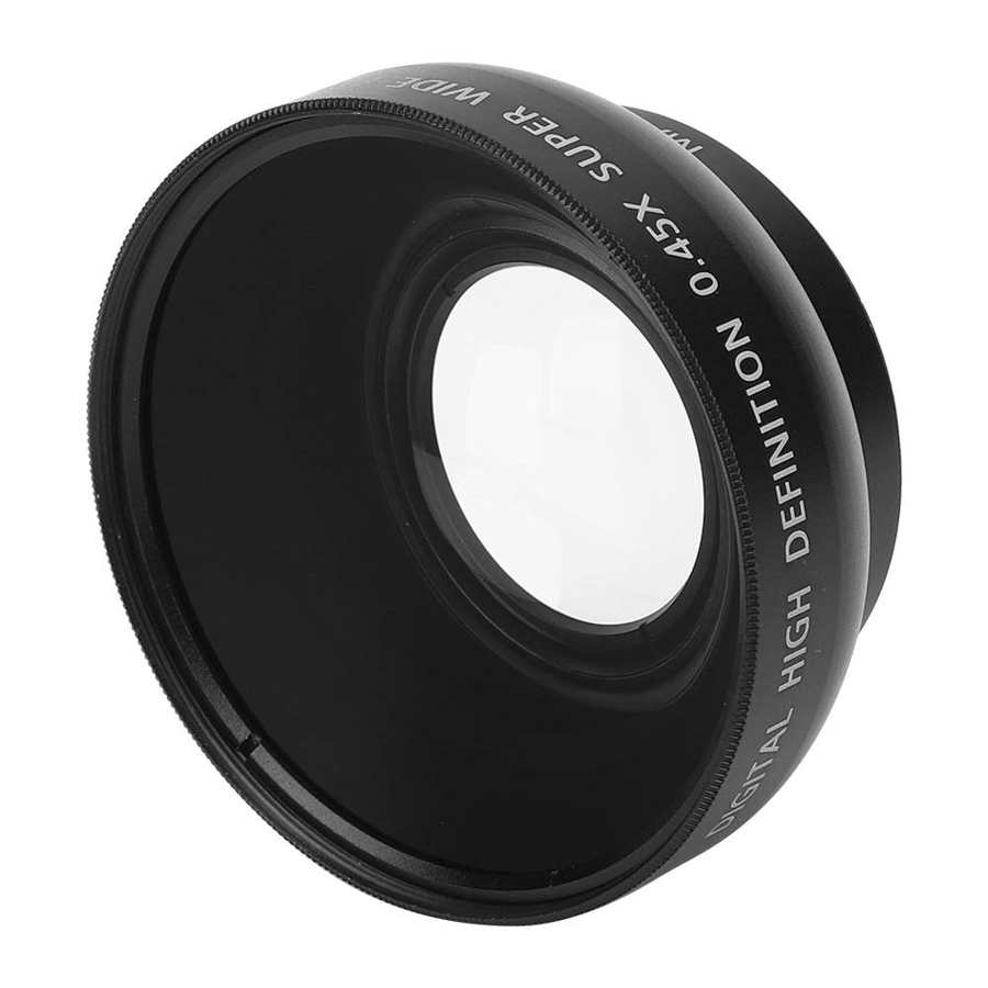 len parts camcorders JSR‑1156 Advanced 46MM 0 45X Wide Angle Macro Lens Fit for All 46MM Diameter Camera Lenses