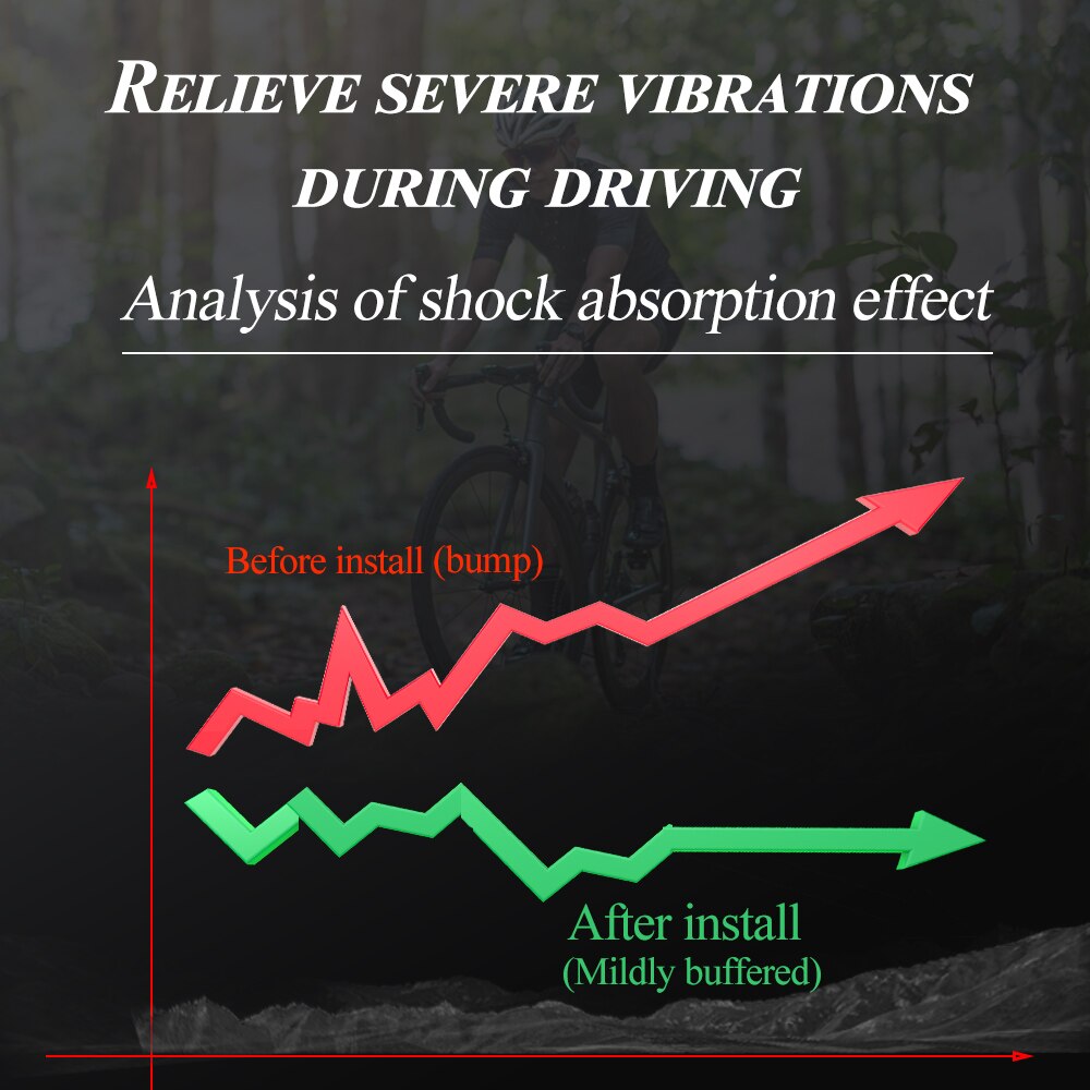 BLOOKE-amortiguador trasero de aire único para bicicleta eléctrica, suspensión de choque para Scooter de montaña, 125, 150, 165, 190 MM