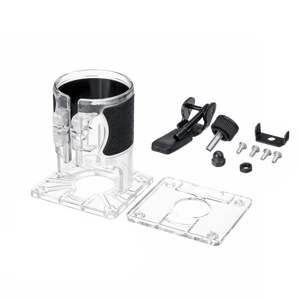 Woodworking Trimmer Base Plastic Base Board Edge Cutter For Makita RT0701C/Worx WU601 Battery Electric Trimming Machine