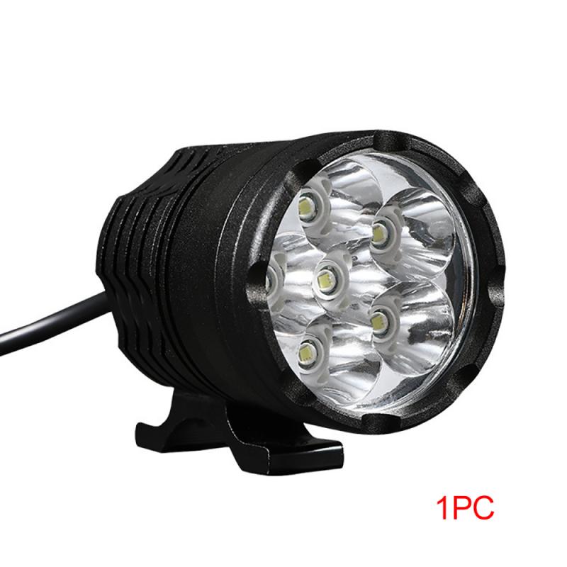 Motorcycle Headlight 9000LM White 6000K Yellow 3000k FOR T6 XML Chips led Fog Spot HeadLamp Spotlight Waterproof Motorbike Bulb: No switch
