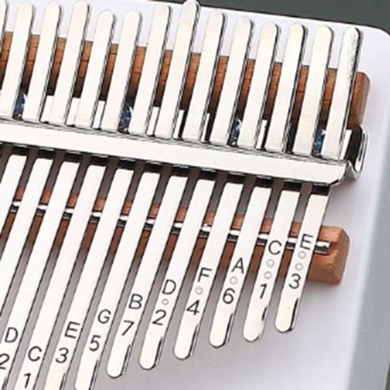 17 schlüssel Daumen Klavier Finger Klavier Hand Klavier Holz Finger Klavier mit stimmen Hammer Instrument Bausatz für Erwachsene Anfänger