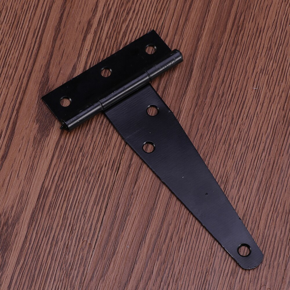 4PCS Zink Überzug T Form Scharniere Rostfreie Eisen Dreieck Scharniere Spezielle Robust Schuppen Scharnier Prcatical Tür Tore Scharniere für hause S