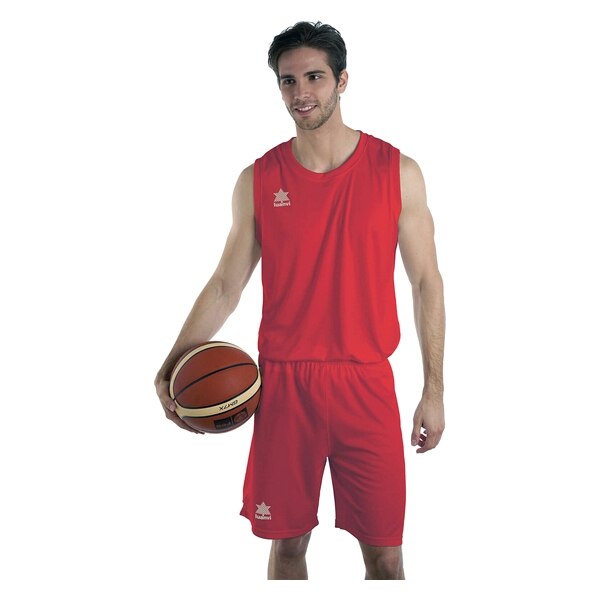 Camiseta de Tirantes Luanvi Basket Pol Rojo