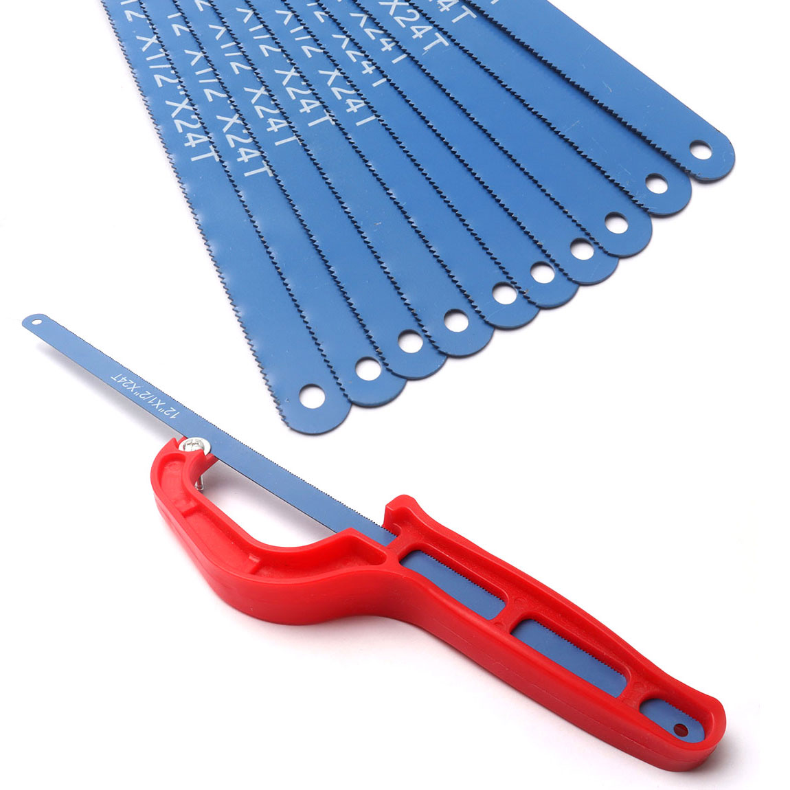 1pcs 210x2mm Red Adjustable Hand Saw handle Used As Handle of Sawing Blades for The Sawing Blades That are 300mm in Length