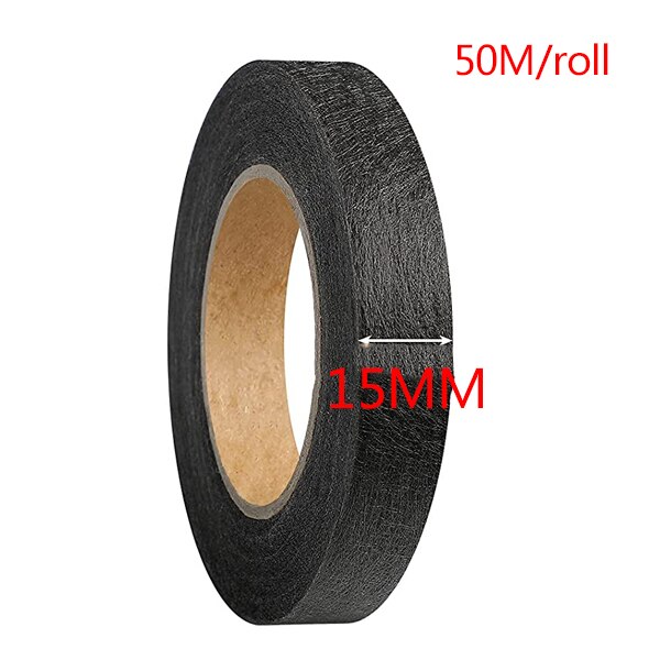 Cinta de fusión de tela de doble cara de 50M, dobladillo sin coser, cinta adhesiva de planchado para pantalones, vestidos, accesorios de ropa: 4