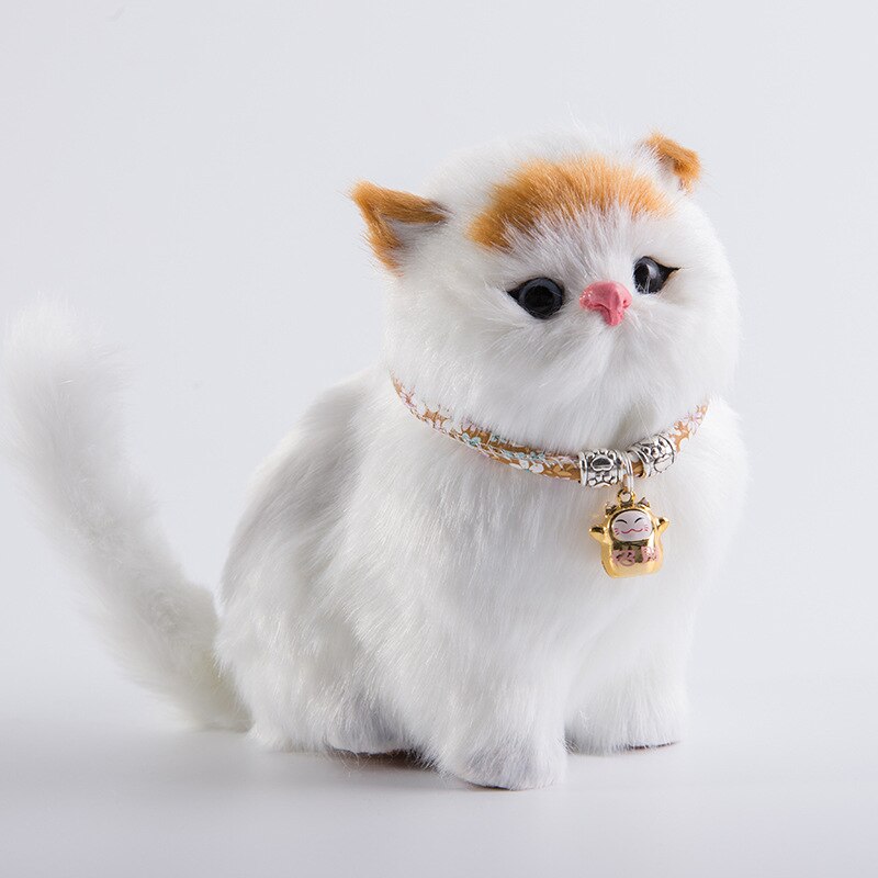 Hecho a mano lindo perro Collar gato impreso corbata Collar con Bell para perros gatos y mascotas gato Accesorios