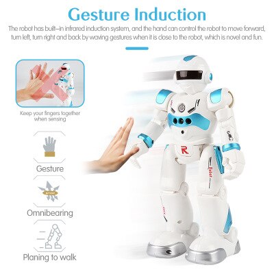 Remote Control Robot USB Charging Multifunctional Gesture Sensing Robot Can Sing and Dance Children&#39;s Toys Children