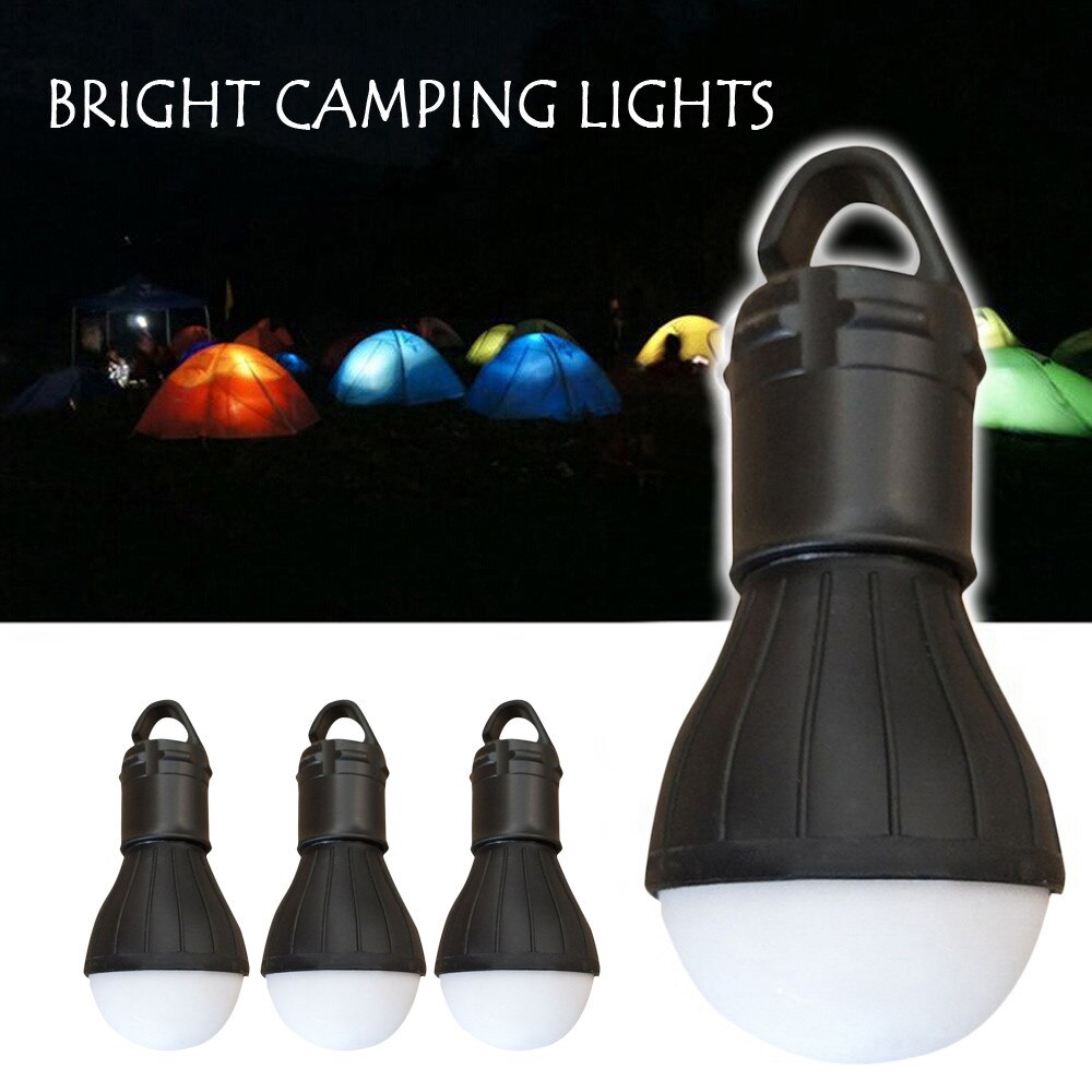 Draagbare Zachte Licht Outdoor Nood Lamp LED Camping Hik Tent Vissen Lantaarn Opknoping Licht Zwart Voor Camping Tent Vissen