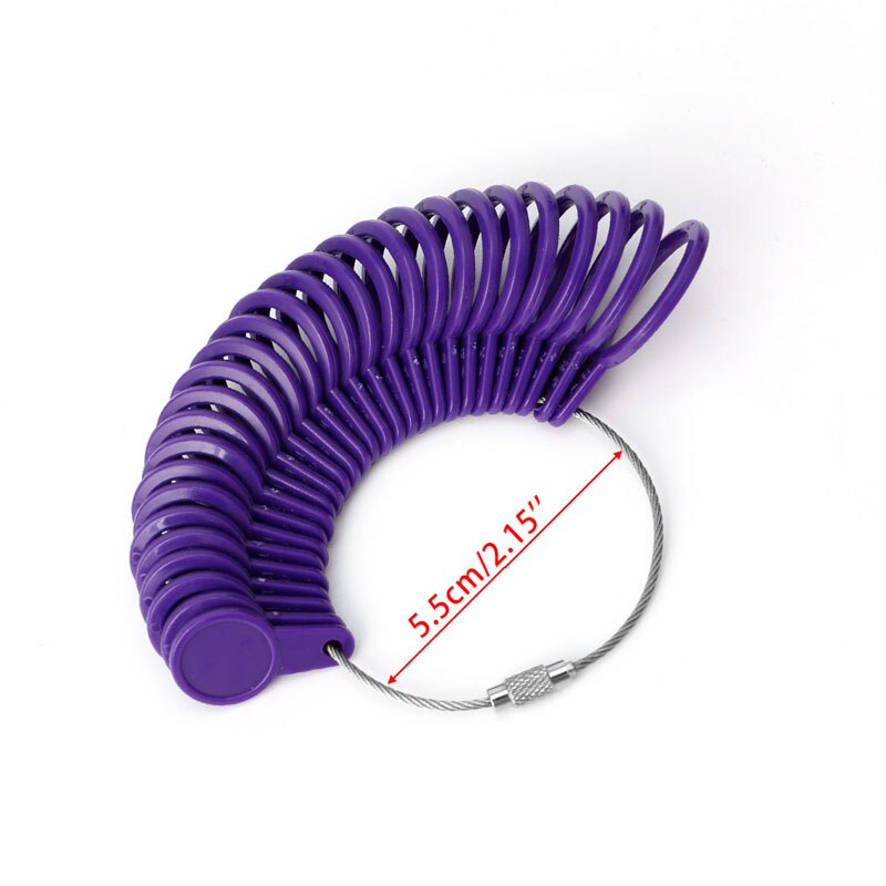 Ring GRÖßE Stock DORN Finger Messgerät Ring SIZER EINGESTELLT Sauerei GRÖßEN SCHMUCK WERKZEUG: ring