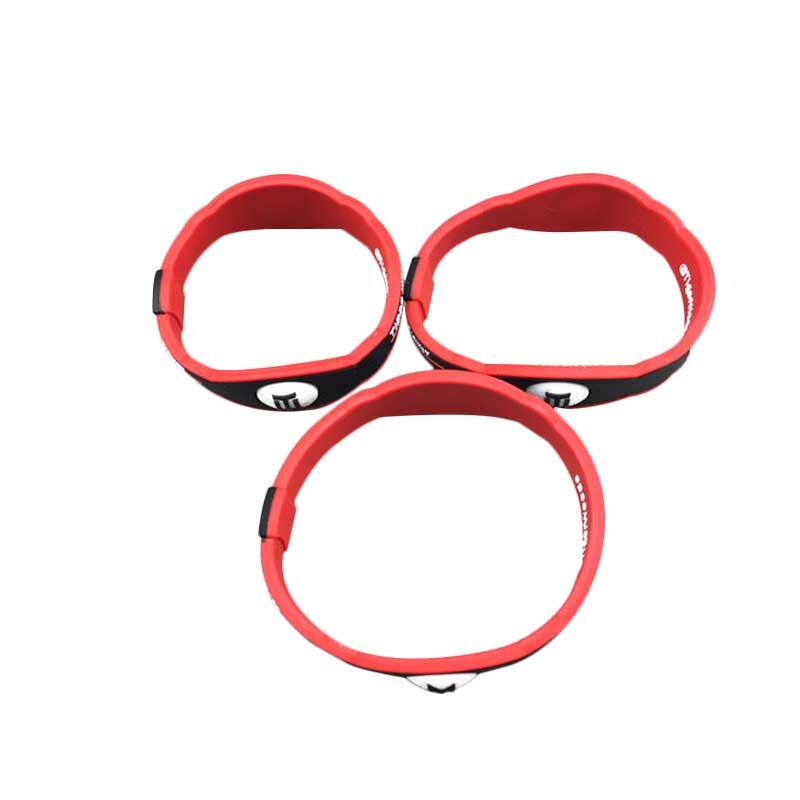 Golf Siliconen Armband Zwarte en Rode Kleur T Woods Energie Golf Polsband Voor Mannen & Vrouwen Training Aids Accessoires