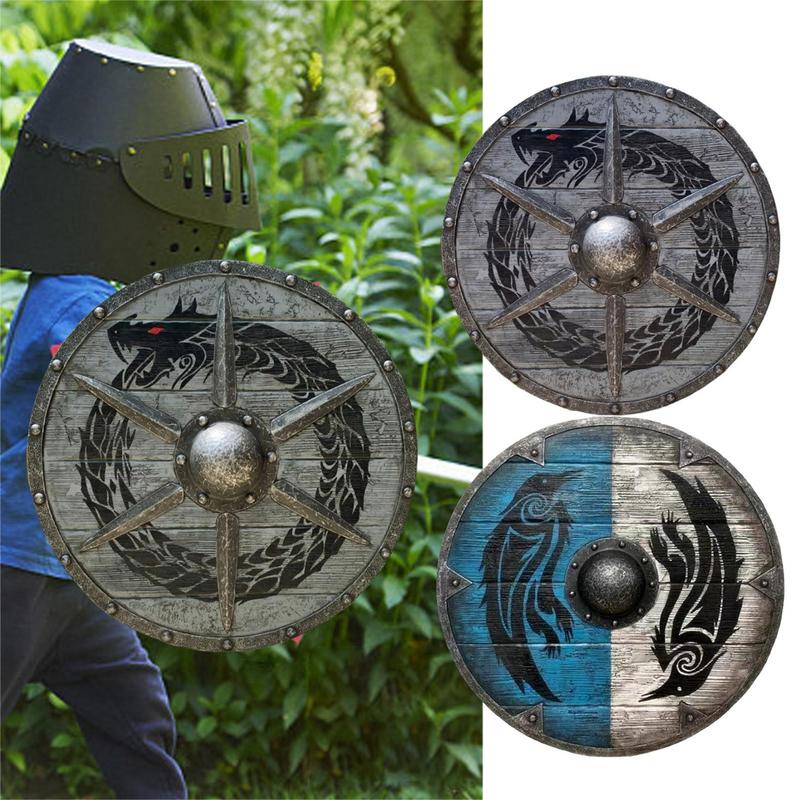 Wikinger Schild Schild Spielzeug Für Jungen mittelalterlich Eivor Walhalla Wikinger Schild Authentische Battleworn Schild Für Reenactment