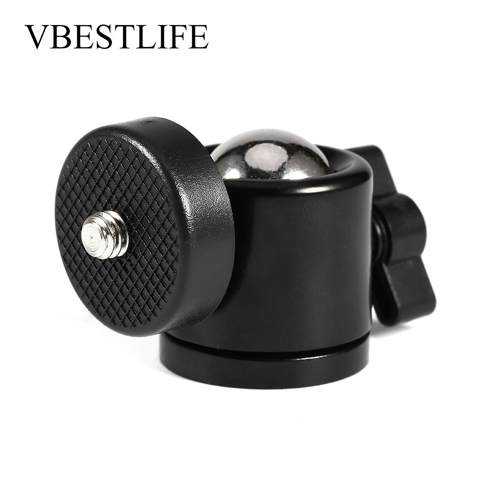 Mini Ball Head 1/4&quot; For Camera Tripod Ballhead Dor Nikon/Canon DSLR Camera Dslr Mount Stand For Camera 1/4&quot;to 3/8&quot; Screw Mount