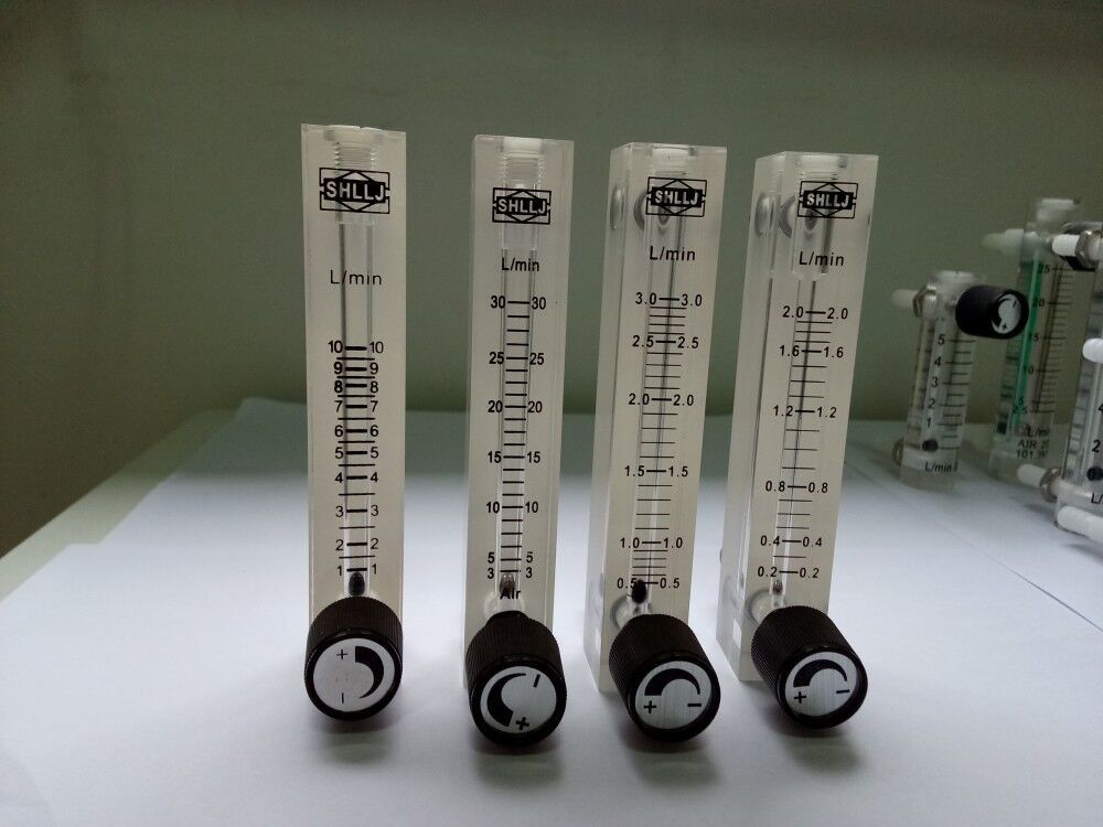 3/5/25L/Min Lucht Zuurstof Gas Flow Meter Sensor Flowmeter Caudalimetro Teller Indicator O2 Oxigen Gas meter Flow Apparaat Schakelaar
