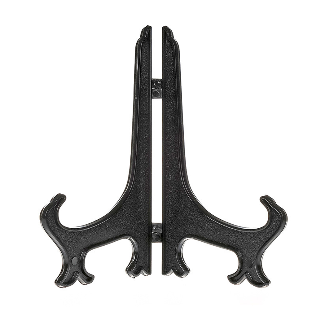 Tallerkensamlingsstativ kunstværk display stand opbevaring organizer folde skål tallerken holder: 12.5cm