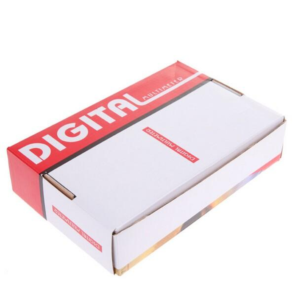 Digital Multimeter Electric Handheld Ammeter Voltmeter Resistance Capacitance hFE Tester AC DC LCD