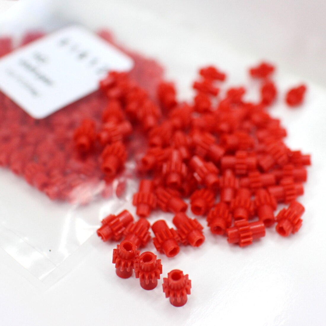 10 Pcs 1:87 Electric Train Model Tooth Gear For HO Scale Model Train