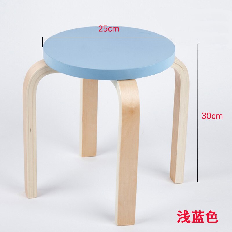 Children's Study Table and Chair Stool Solid Wood Chair Kindergarten Baby Study Table and Chair Color Stool: Army Green